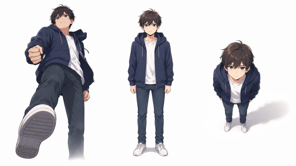 Character perspective comparison