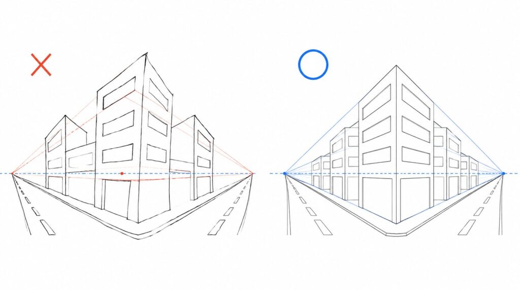 Comparison of accuracy in architectural renderings