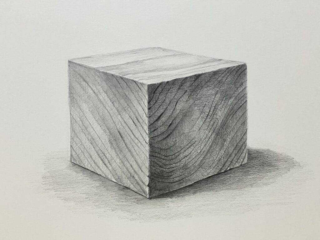 立方体デッサン