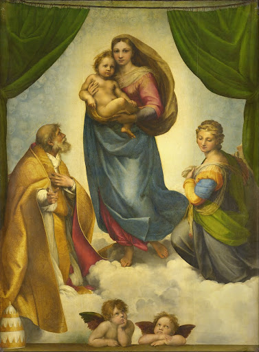 The Sistine Madonnaラファエロ・サンティ