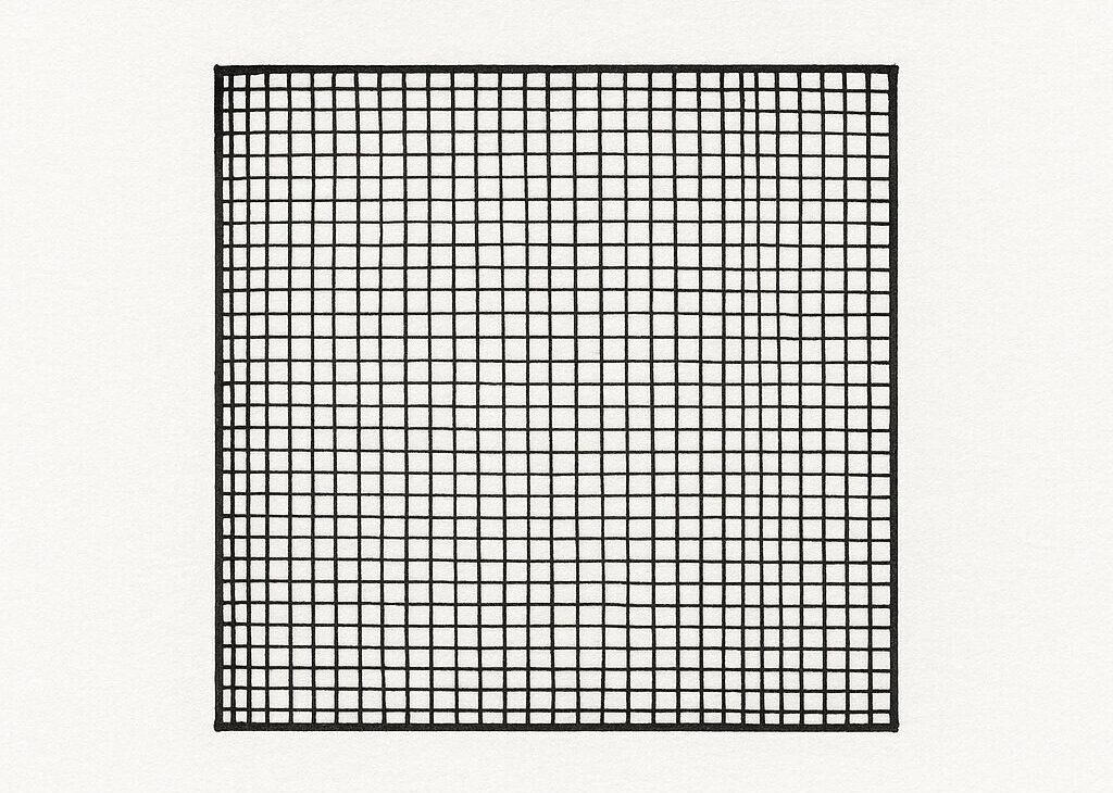 直角のクロスハッチング