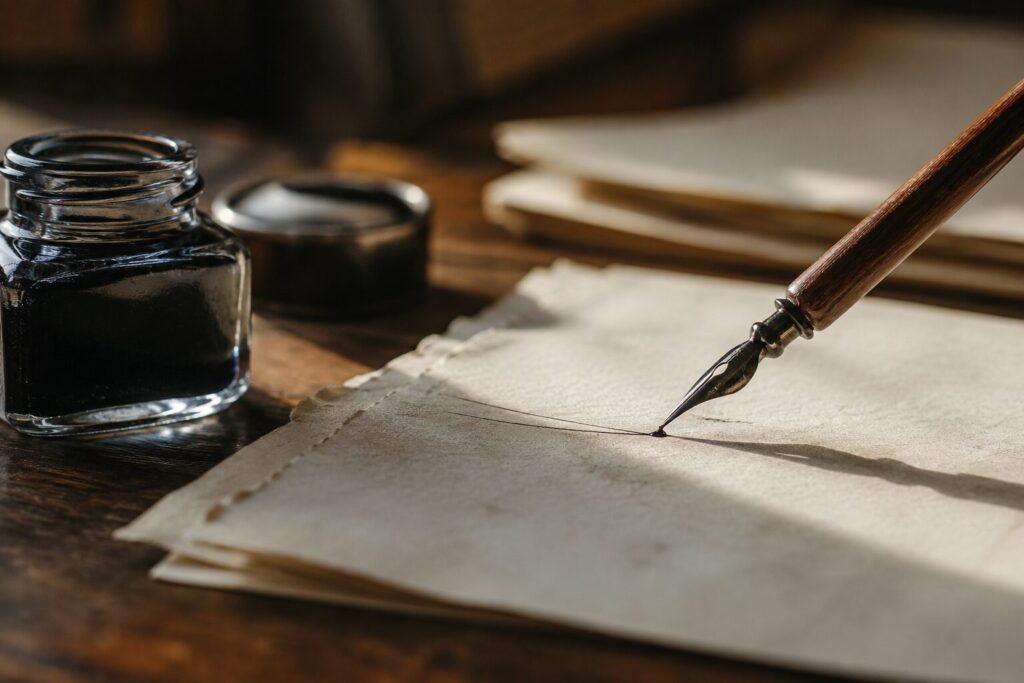Antique ink set
